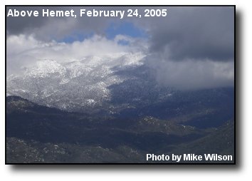 Mount San Jacinto Storm