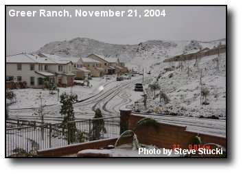 Neighborhood Snow