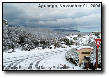 Aguanga Snow