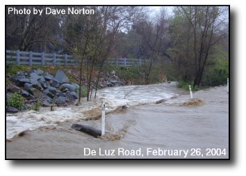 Sandia Creek Flooding