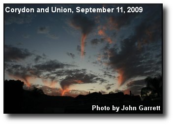 Virga over Wildomar